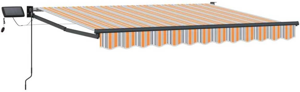 Rankinė ištraukiama markizė su LED 3,5 x 2,5 m