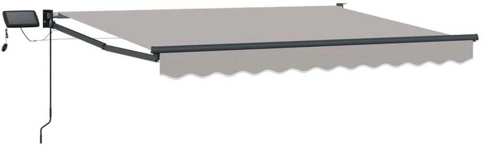 Rankinė ištraukiama markizė su LED 3 x 2,5 m