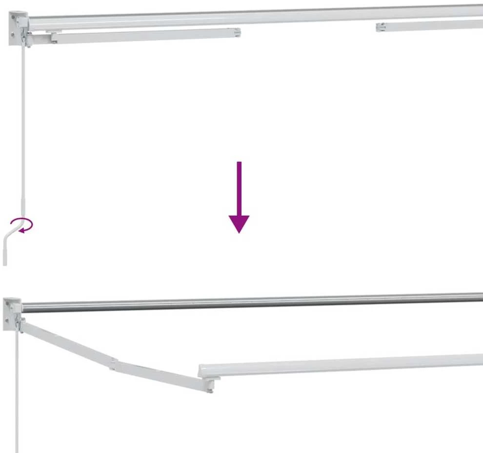 Ištraukiama markizė Ruda 3,5 x 2 m