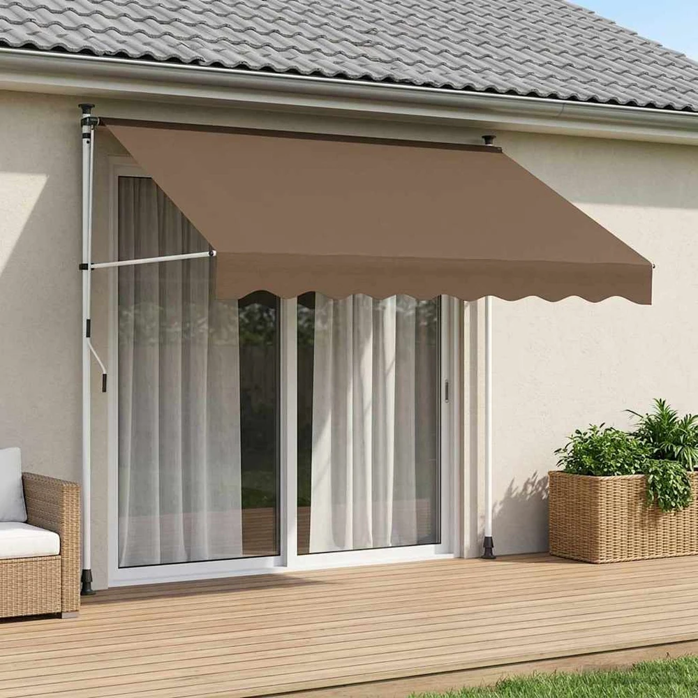 Rankinė sulankstoma markizė Taupe 100 cm