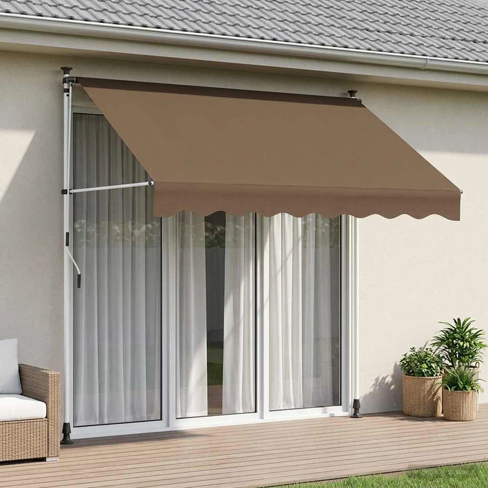 Rankinė sulankstoma markizė Taupe 250 cm