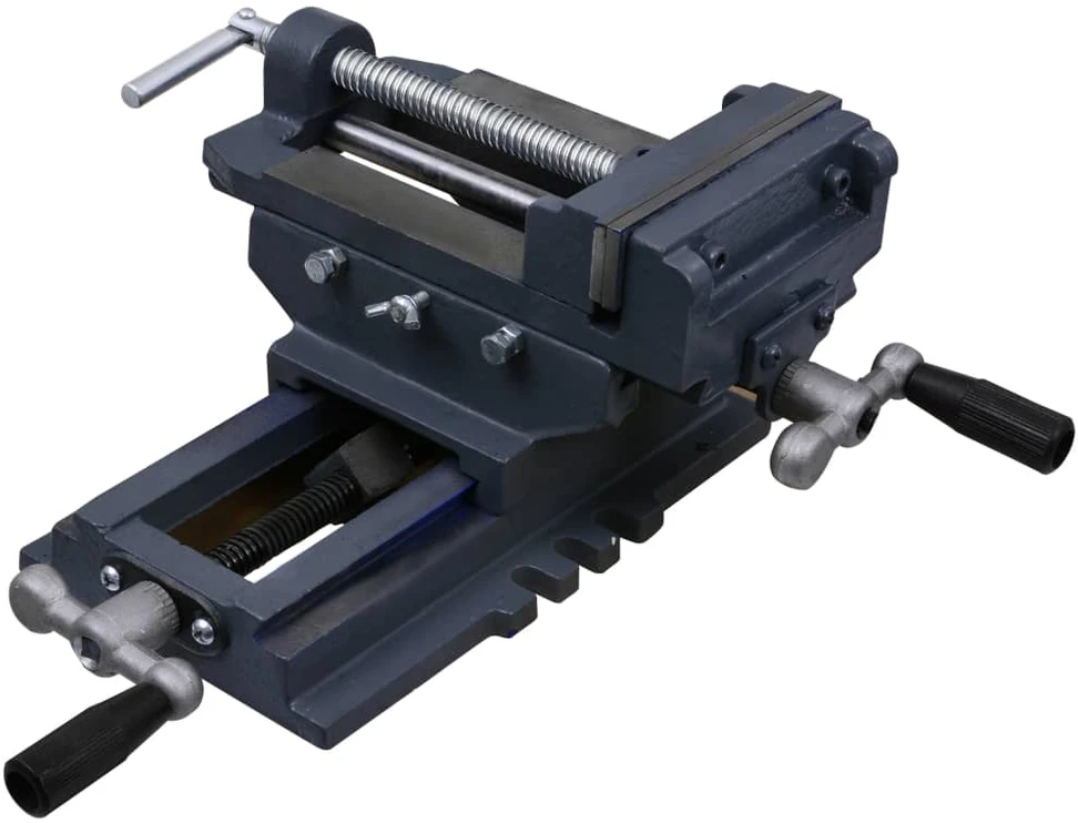 Rankinis kryžminio slydimo gręžtuvas-spaustuvas, 127mm