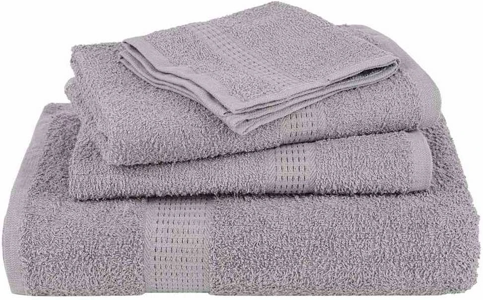 Rankšluostis Rankšluosčiai, FROGN, 10 vnt., pilki, 100x150 cm, 360 g/m²