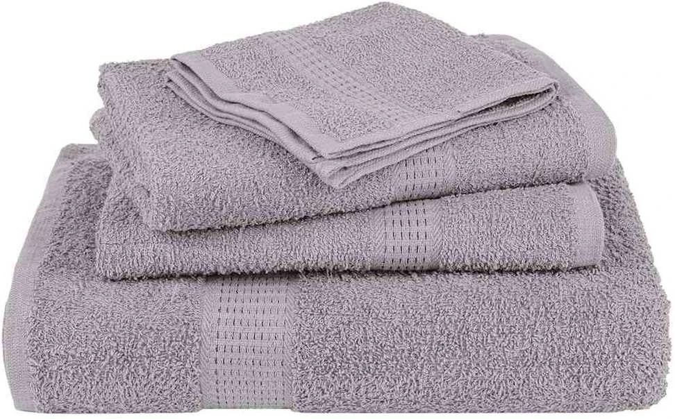 Rankšluostis Rankšluosčiai, FROGN, 10 vnt., pilki, 50x100 cm, 360 g/m²
