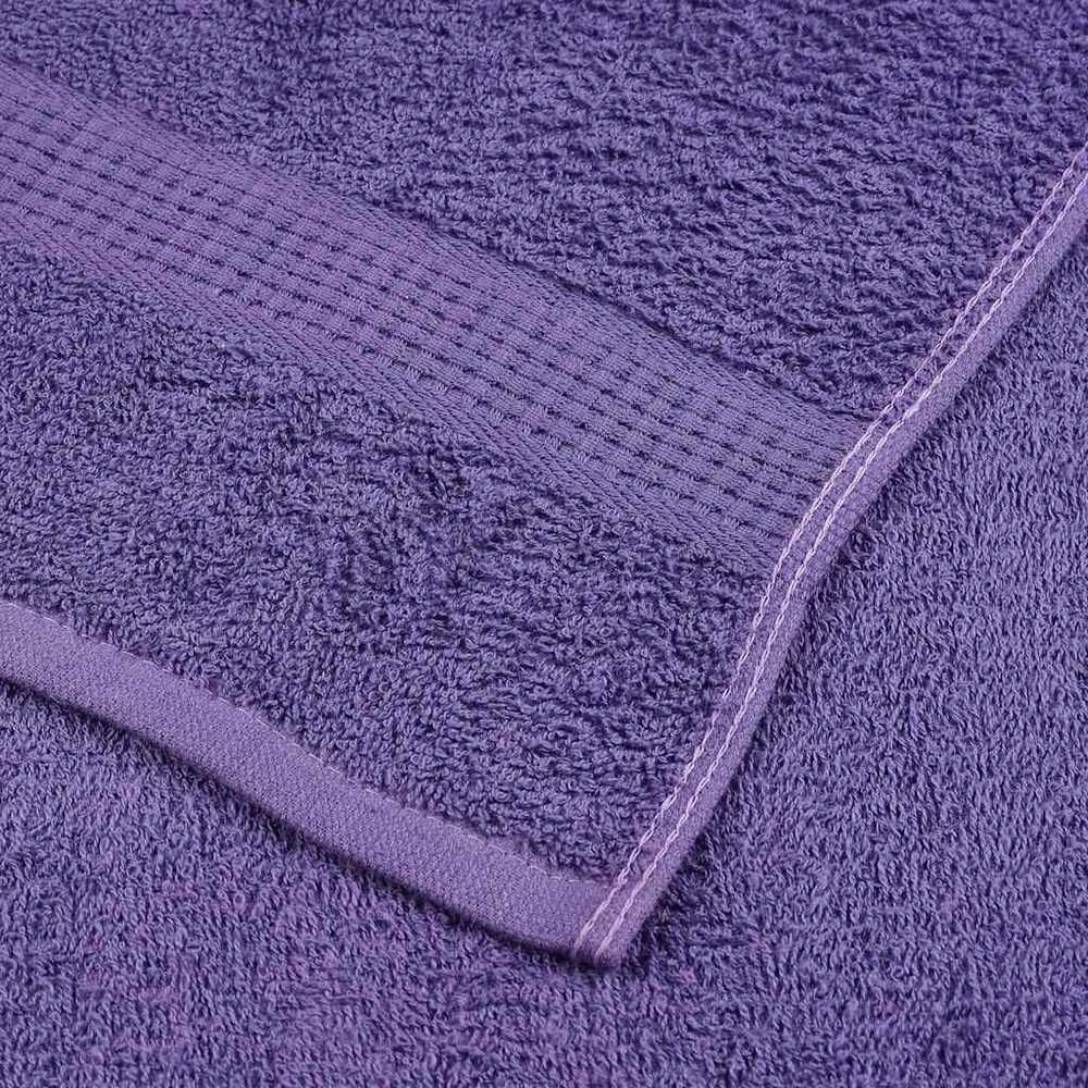 Rankšluostis Rankšluosčiai, 4vnt., violetiniai, 100x200 cm, medvilnė
