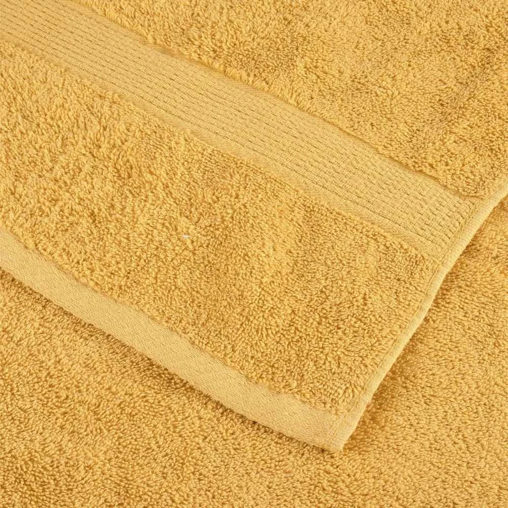 Rankšluostis Rankšluosčiai rankoms, SOLUND, 10vnt. auksiniai 50x100cm 600g/m²