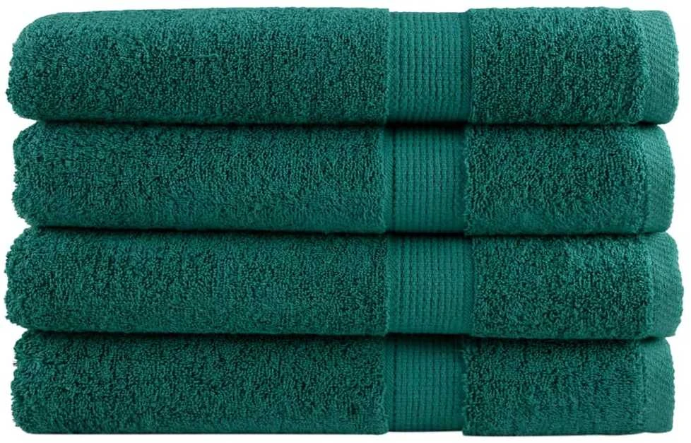 Rankšluostis Rankšluosčiai SOLUND, 4vnt., žali, 100x200cm, 600g/m²