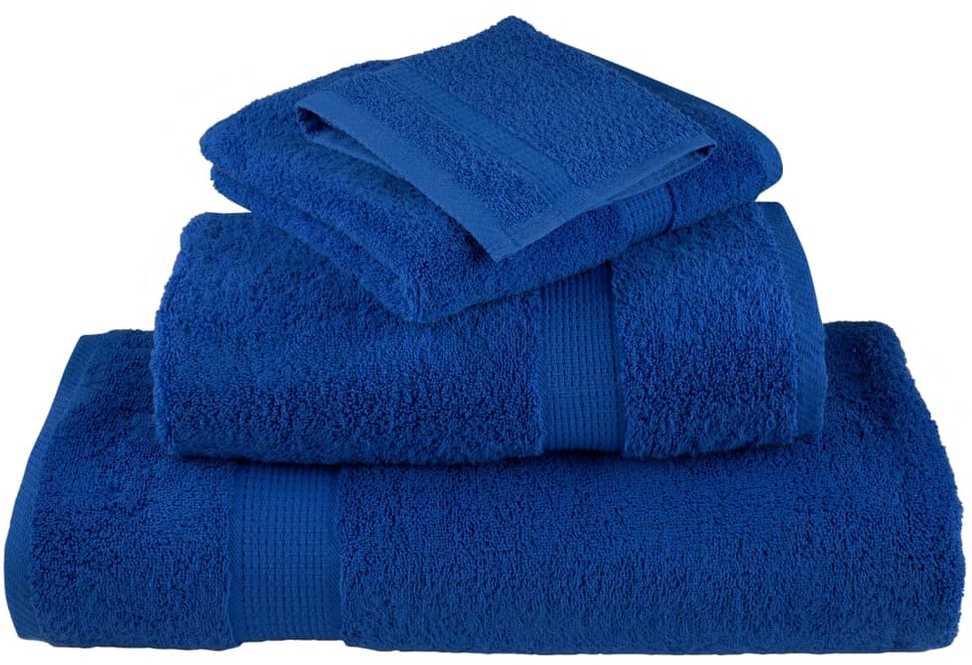 Rankšluostis Rankšluosčių rinkinys SOLUND, 6vnt., mėlyni, 600g/m²