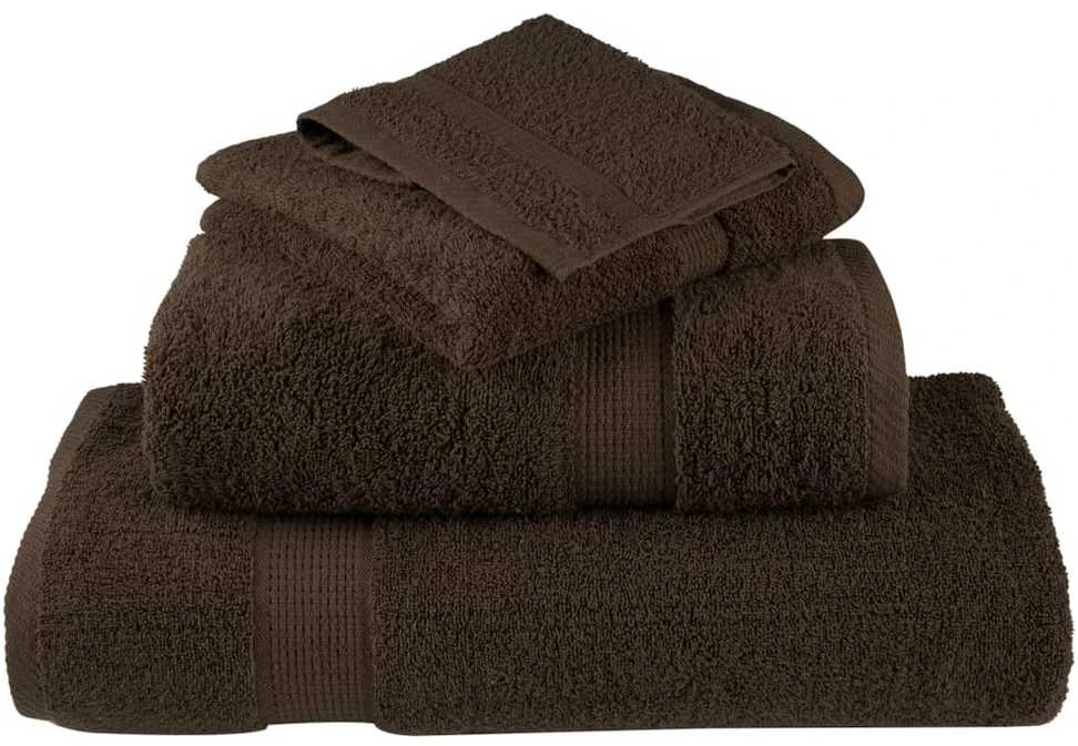 Rankšluostis Rankšluosčių rinkinys SOLUND, 6vnt., rudi, 600g/m²