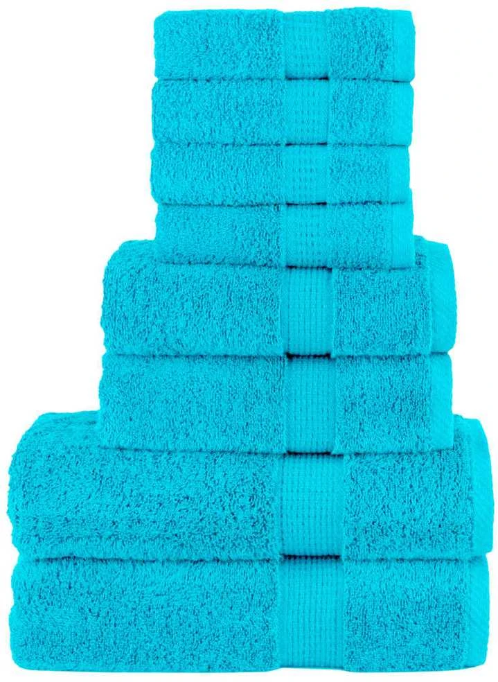 Rankšluostis Rankšluosčių rinkinys SOLUND, 8vnt., turkio, 600g/m²