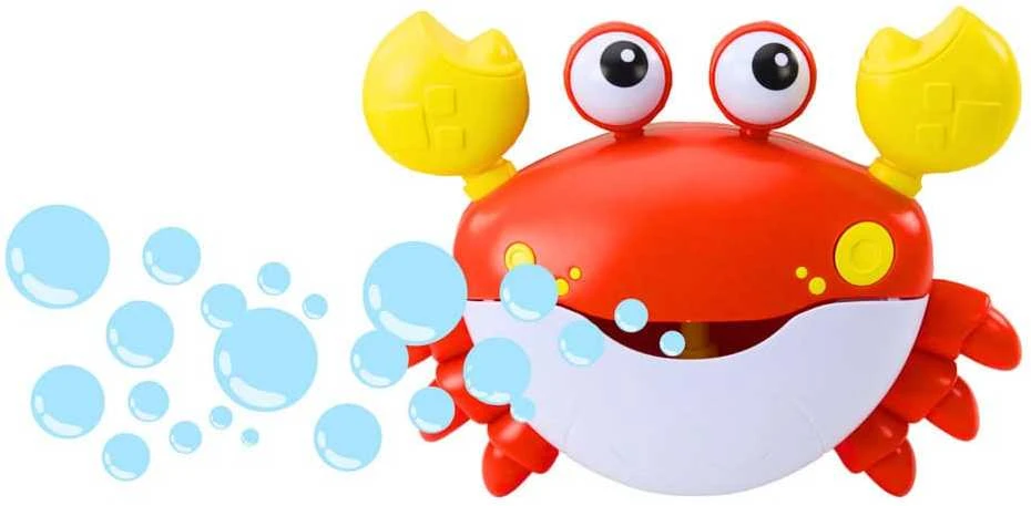 Lean Toys Raudonasis krabas - muilo burbulai