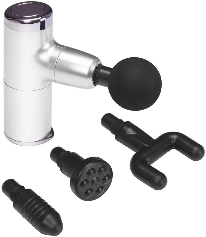 Activeshop Masažinis pistoletas MASSAGE GUN MG04 Sidabrinis