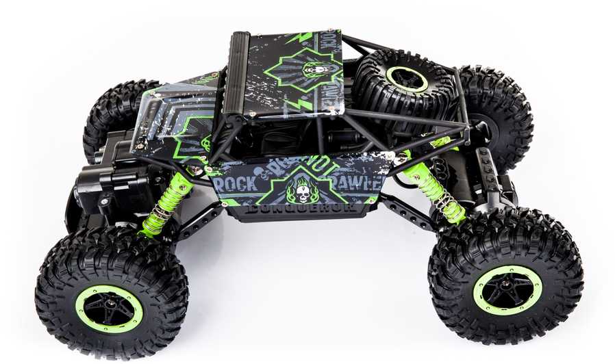 RC automobilis Rock Crawler HB 2.4GHz 1:18 žalias