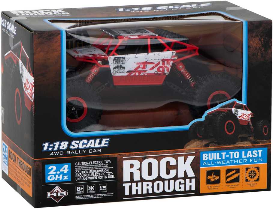 RC automobilis Rock Crawler HB 2.4GHz 1:18 žalias