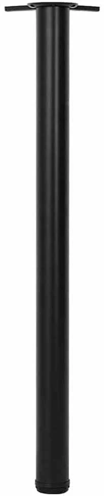Reguliuojamo aukščio stalo kojos, 4vnt., juodos spalvos, 870mm