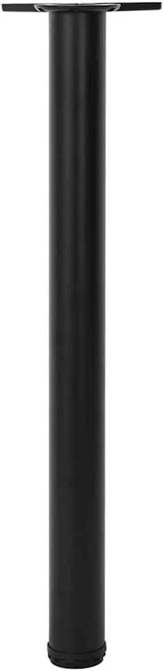 Reguliuojamo aukščio stalo kojos, 4vnt., juodos spalvos, 710mm