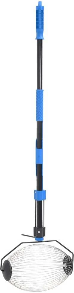 Riešutų rinktuvas, mėlynos spalvos, 127cm, plienas
