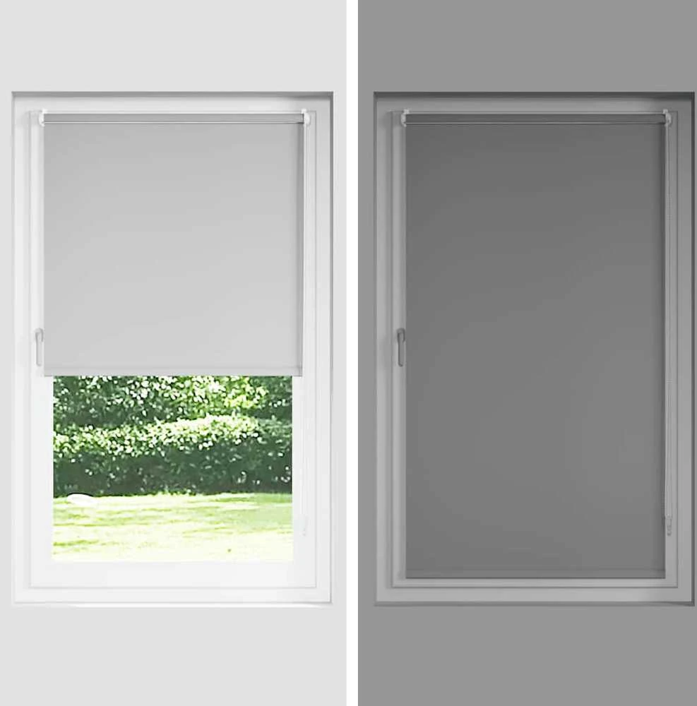 Roletas balsvos 160x150 cm audinio plotis 156,6 cm poliesteris