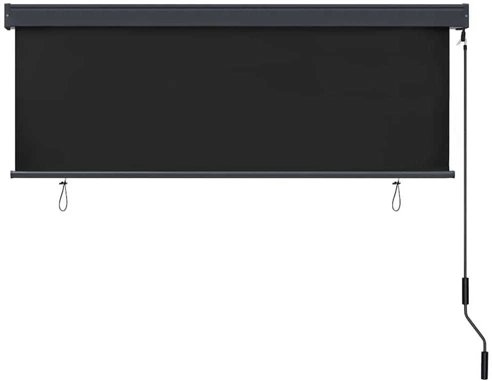 Roletas Antracito 180 x 250 cm Audinys ir aliuminis