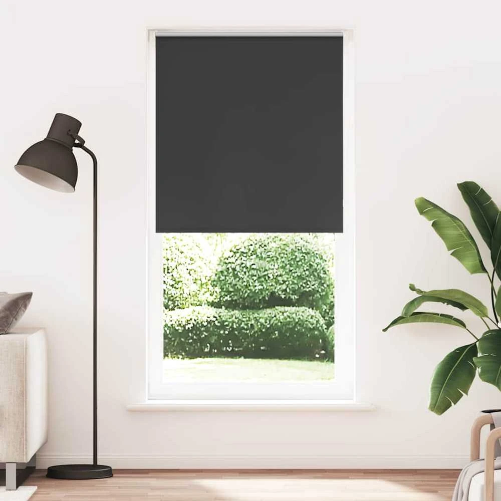 roletas juodas 110x230 cm audinio plotis 105,7 cm poliesteris