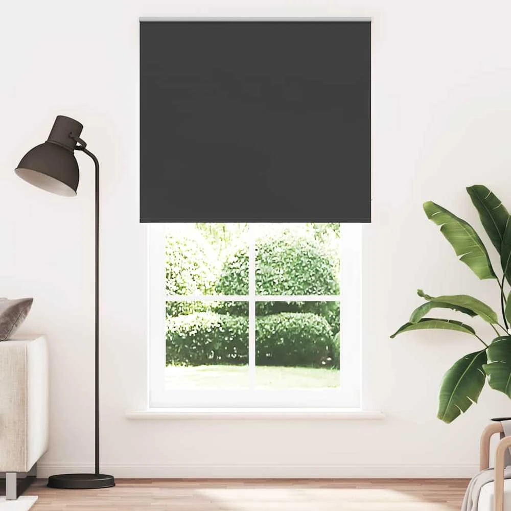 roletas juodas 125x230 cm audinio plotis 121,6 cm poliesteris