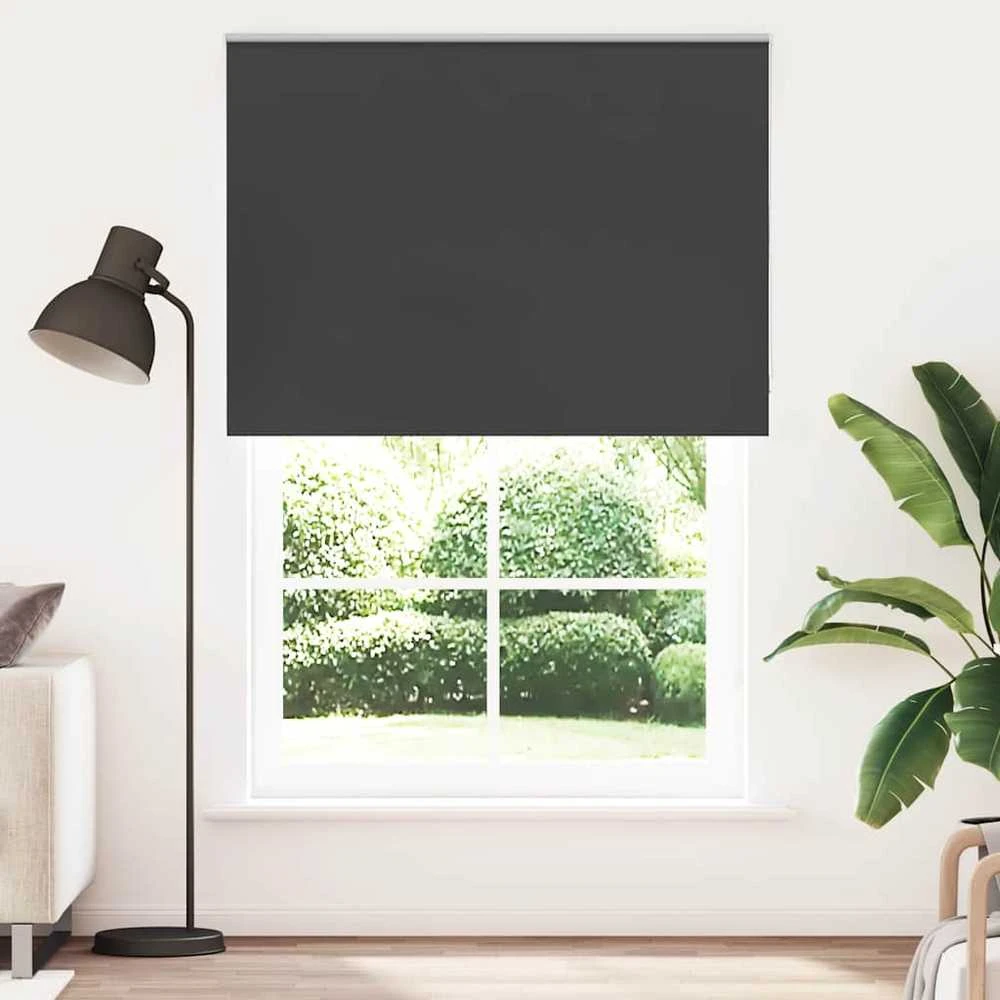 roletas juodas 150x230 cm audinio plotis 146,6 cm poliesteris