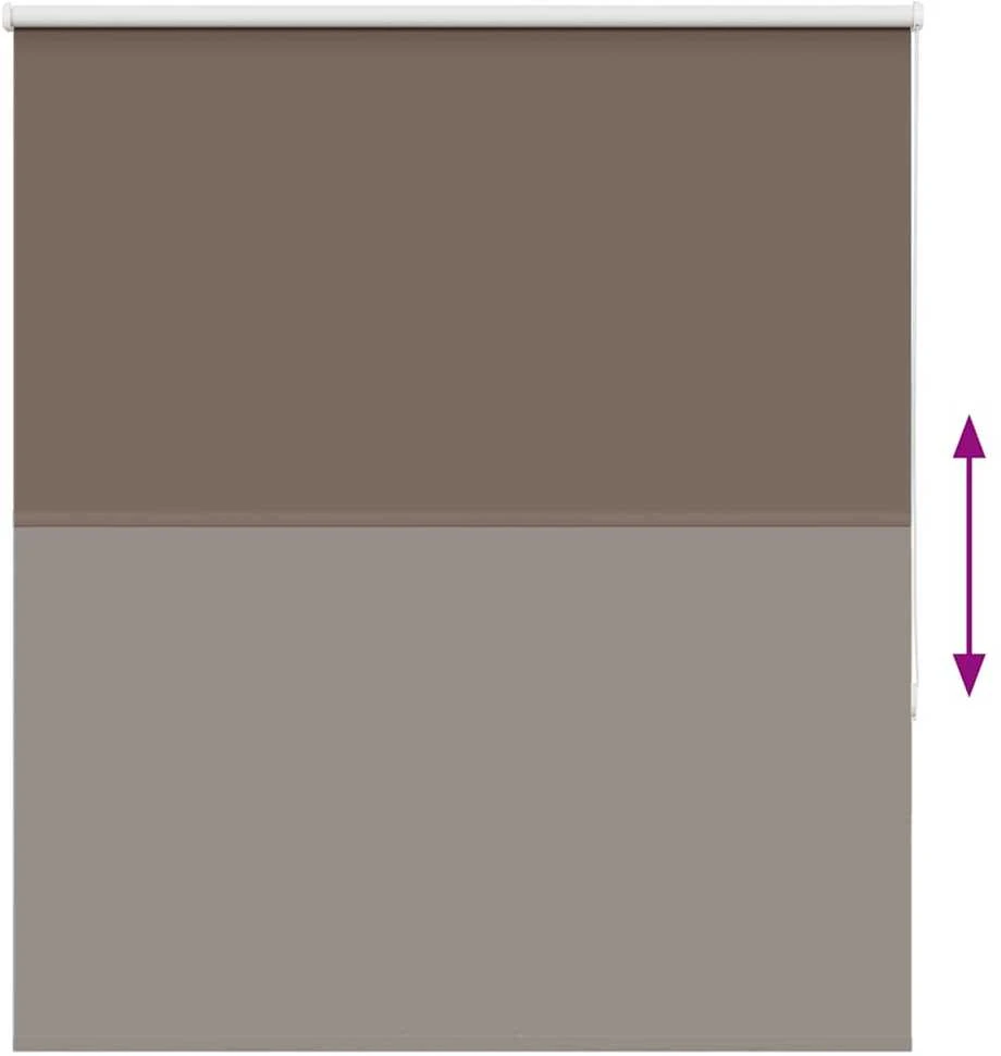 roletas kava 120x150 cm audinio plotis 116,6 cm poliesteris