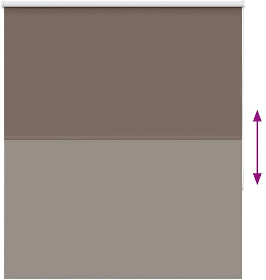 roletas kava 135x150 cm audinio plotis 131,6 cm poliesteris