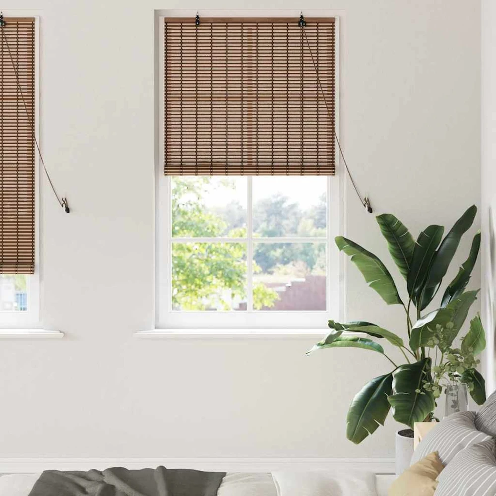 Roletas Ruda 90 x 220 cm Bambukas