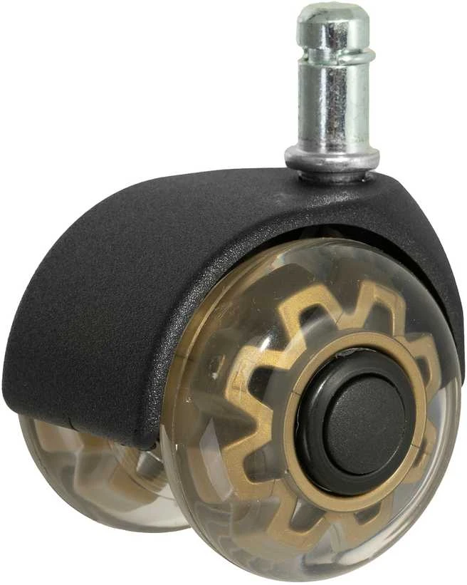 Activeshop „Roll Speed Duo“ stumiami taburetės ratukai, 5 vnt. rinkinys