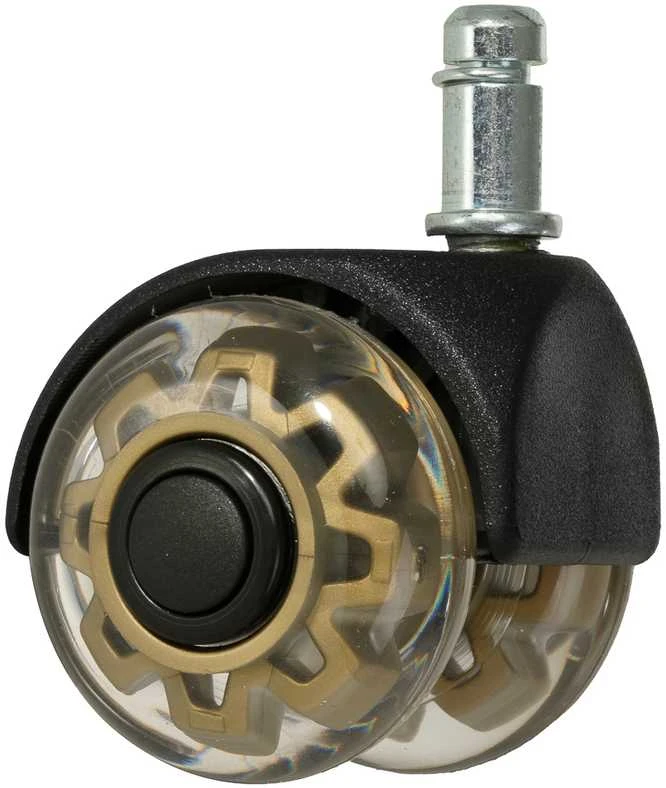 Activeshop „Roll Speed Duo“ stumiami taburetės ratukai, 5 vnt. rinkinys