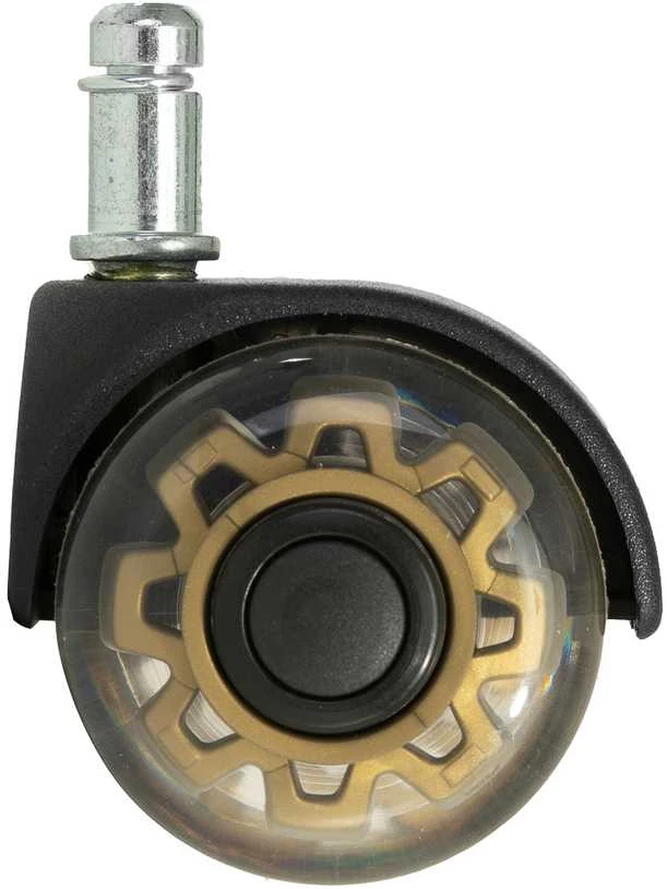 Activeshop „Roll Speed Duo“ stumiami taburetės ratukai, 5 vnt. rinkinys