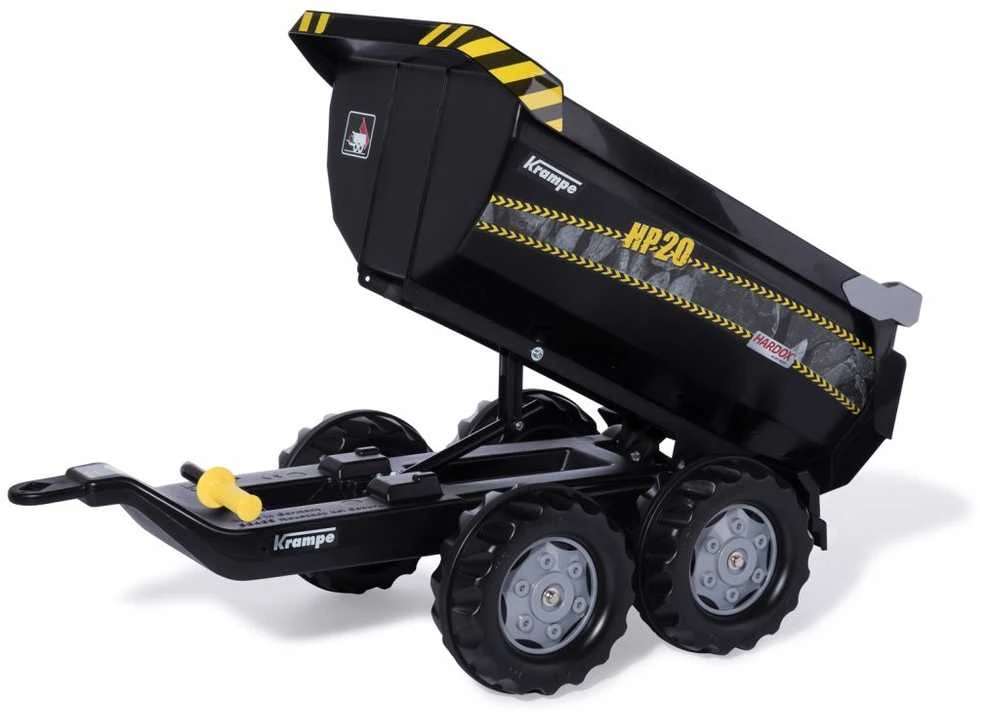 Rolly Toys Priekaba dviem ašims Kampre - pakeliama galinė durys, 89x45x43 cm