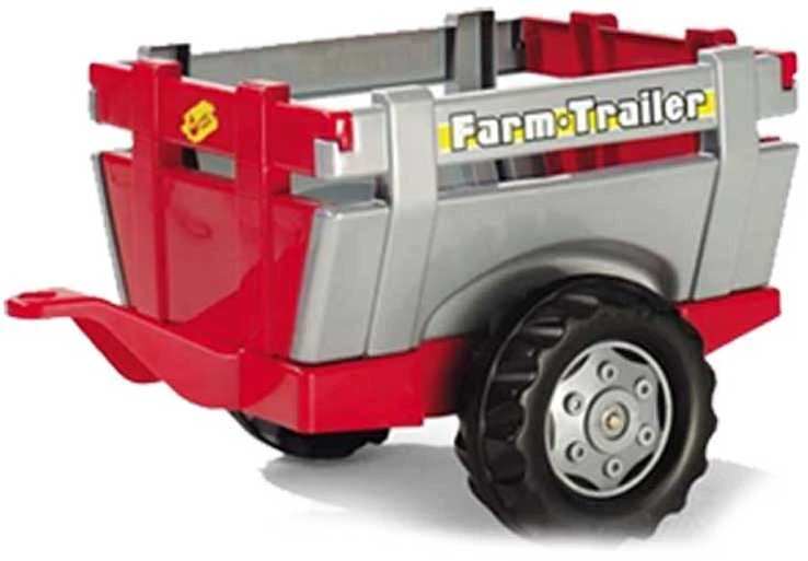 Rolly Toys RollyJunior RT pedalinis traktoriukas su priekaba