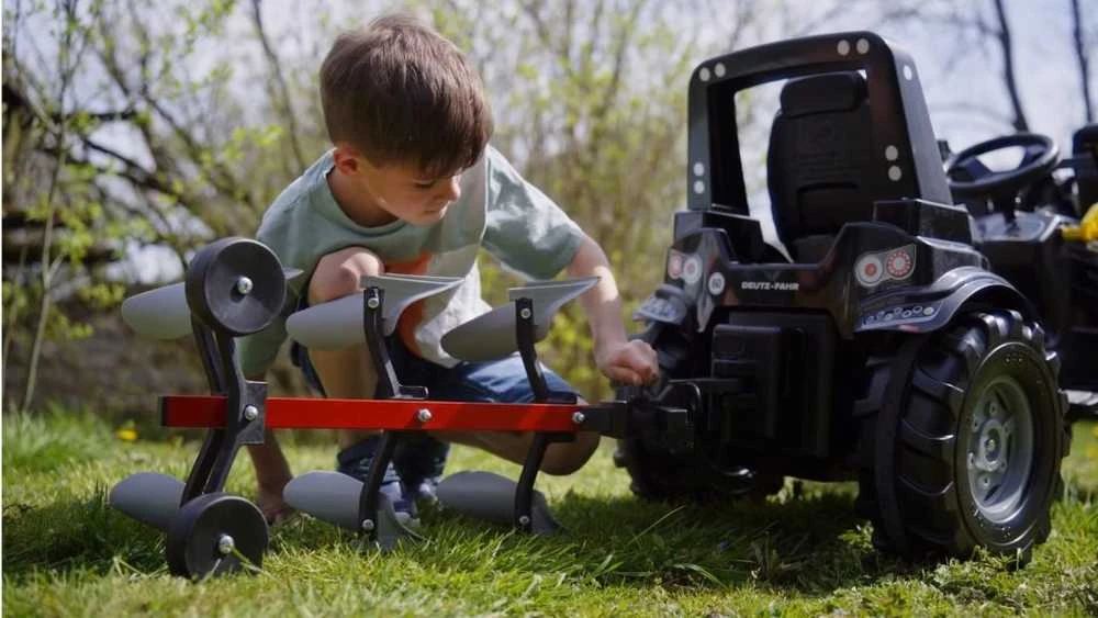 Rolly Toys Pług Daugiaskibis NIEMEYER Su Metaliniu Rėmu