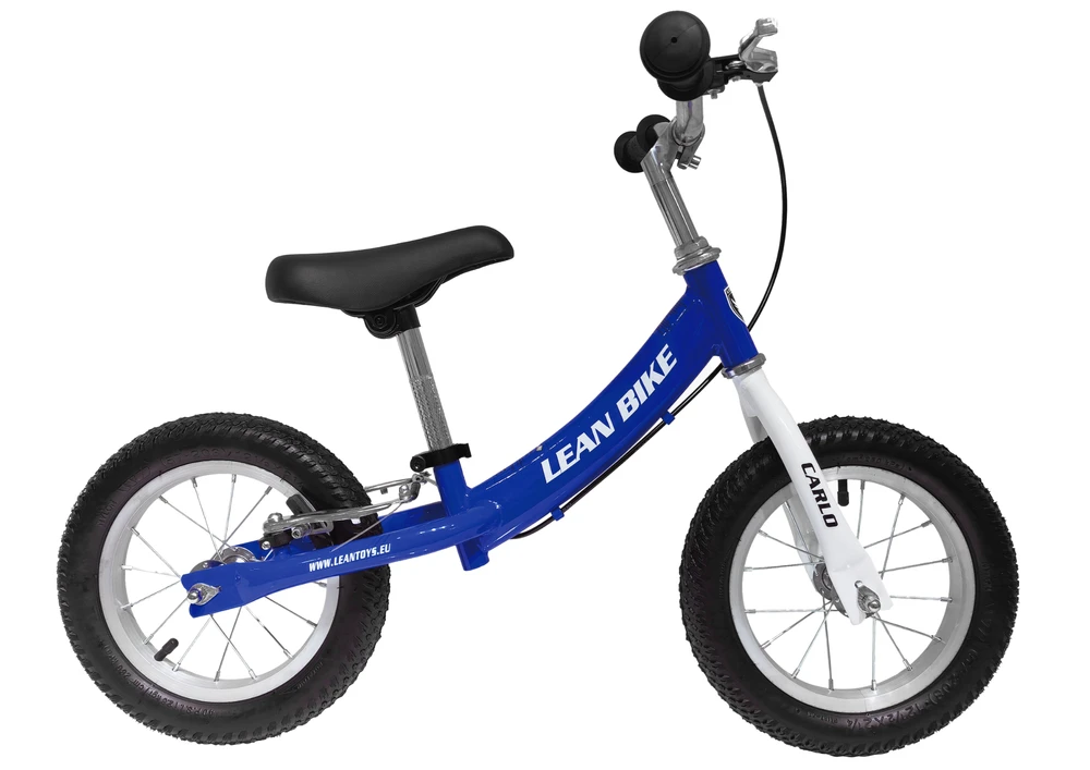 Lean Toys Balansinis dviratis Carlo, mėlynas