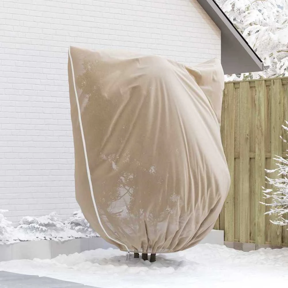 Šalčio Apsauginiai Augalų Fleece Dangčiai 3 vnt. Smėlio
