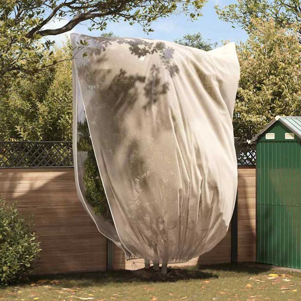 Šalčio Apsauginiai Augalų Fleece Dangčiai Smėlio 3,5 x 2,5 m