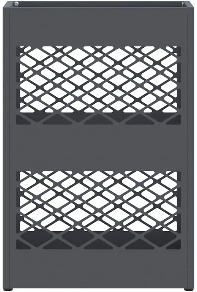 Lietaus skėtis stovas Antracito 28 x 12 x 41 cm Plienas
