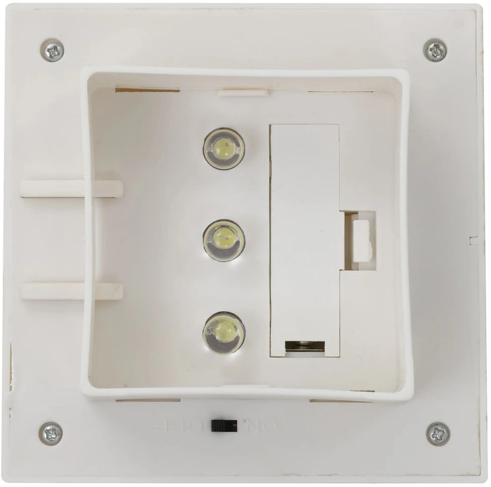 Saulės energija įkraunami lauko LED šviestuvai, 6vnt., 12cm