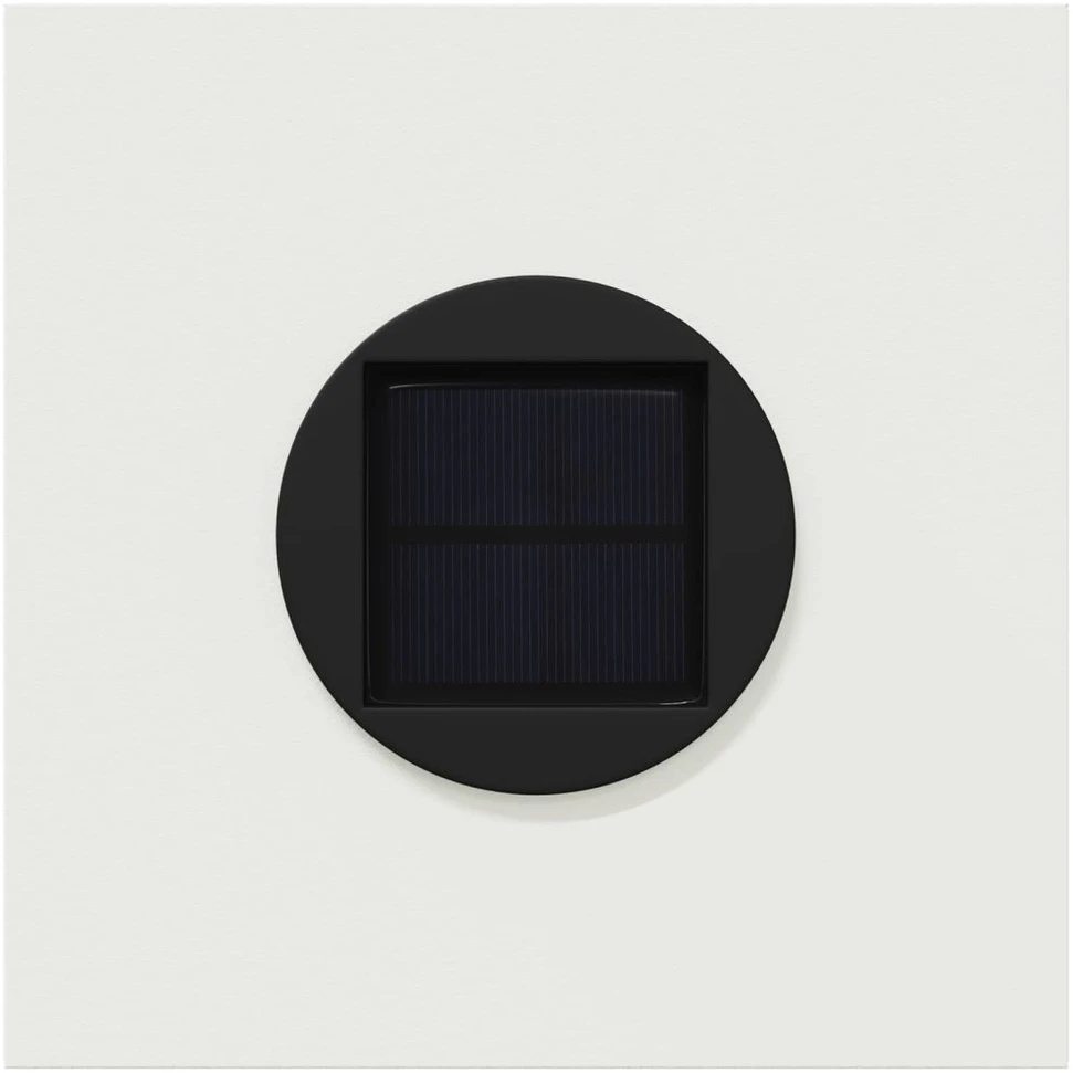 Saulės LED šaligatvio šviesa 2 vnt. Šilta balta 18 x 18 x 50 cm