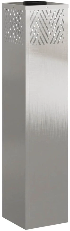 Saulės LED šaligatvio šviesa 2 vnt. Šilta balta 18 x 18 x 80 cm