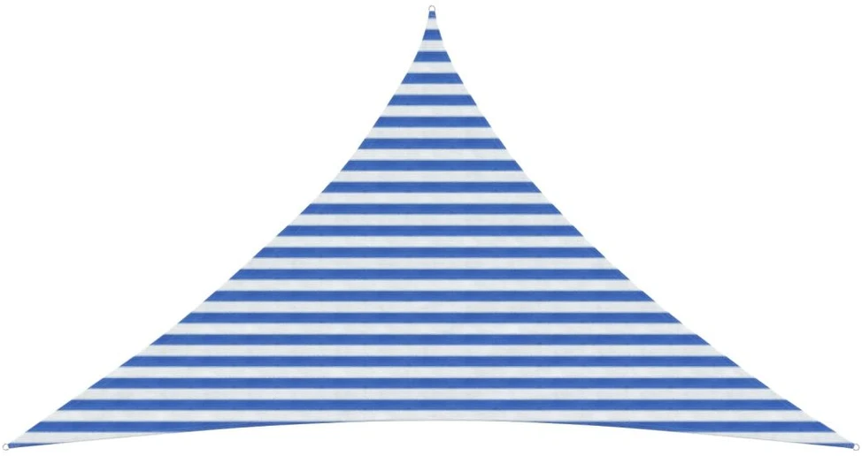 Saulės šešėlio audinys 3,5 x 3,5 x 4,9 m HDPE Trikampio