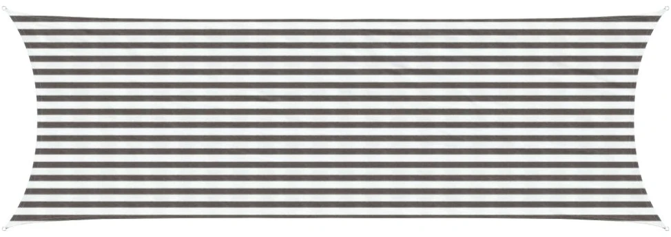Saulės šešėlio audinys 2 x 6 m HDPE Stačiakampio