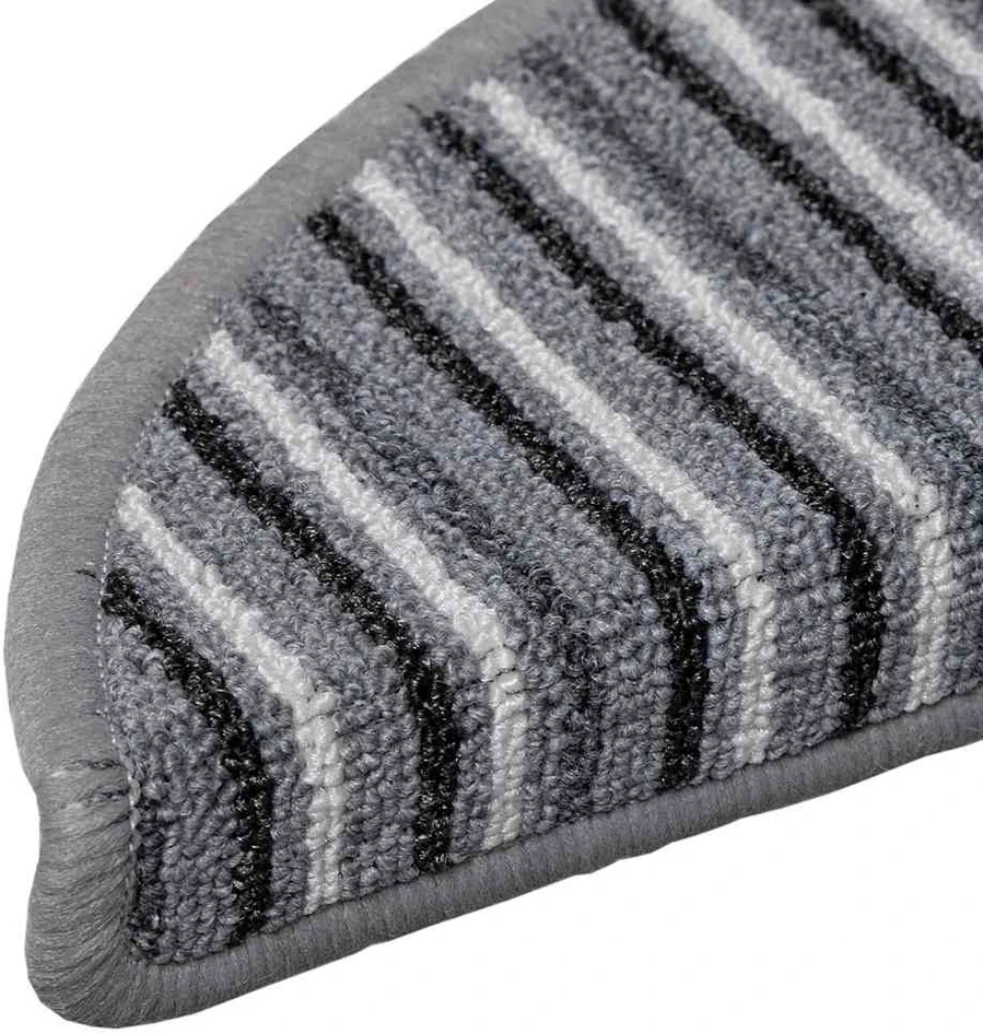 Savaime prilipantys laiptų kilimėliai 15 vnt. 56 x 17 x 3 cm