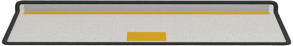 Savaime prilipantys laiptų kilimėliai 15 vnt. 65 x 21 x 4 cm