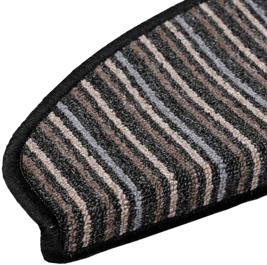 Savaime prilipantys laiptų kilimėliai 15 vnt. 65 x 21 x 4 cm