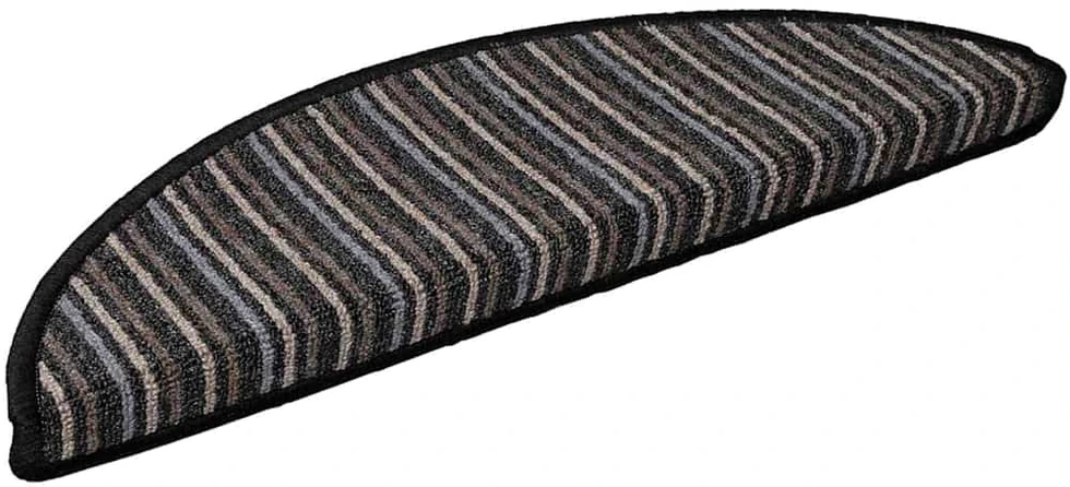 Savaime prilipantys laiptų kilimėliai 15 vnt. 56 x 17 x 3 cm