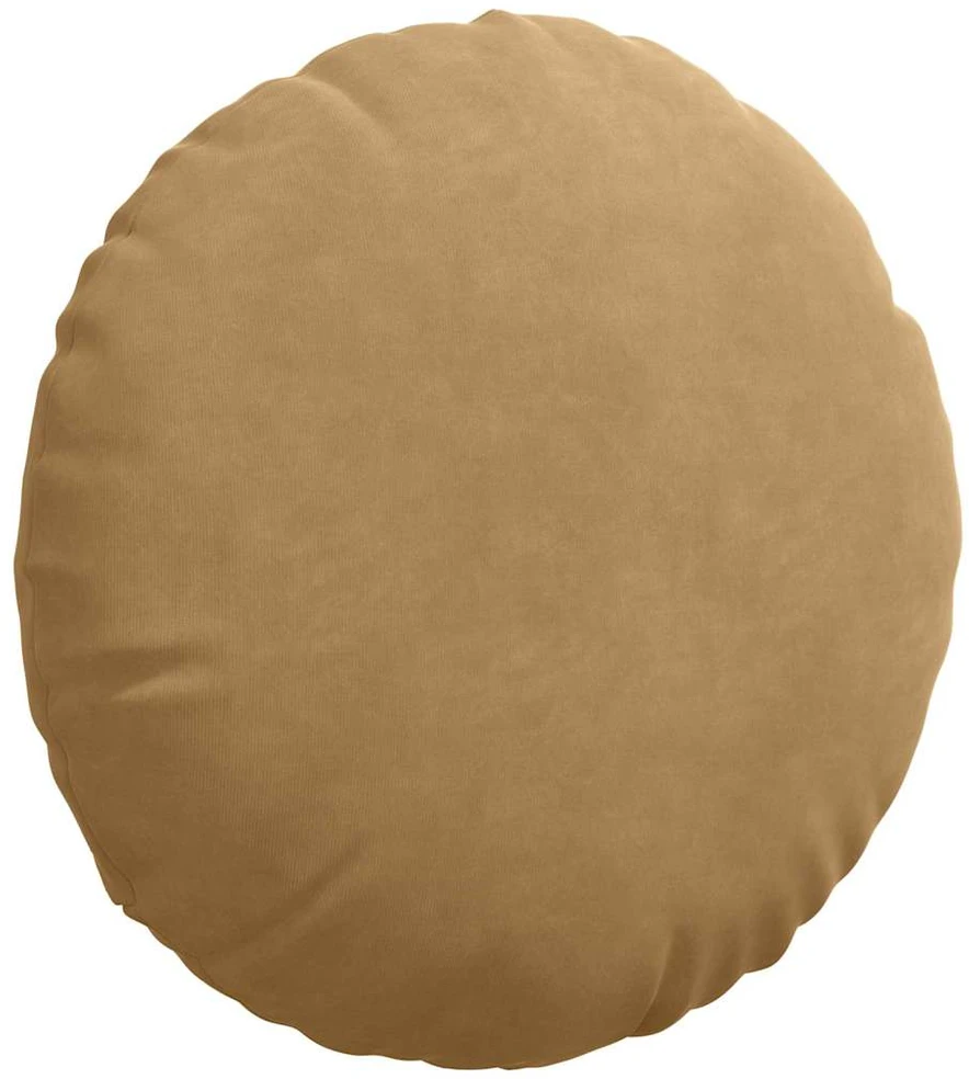 Sėdynių pagalvėlės 2 pcs Ruda Ø 40 x 13 cm Aksomas
