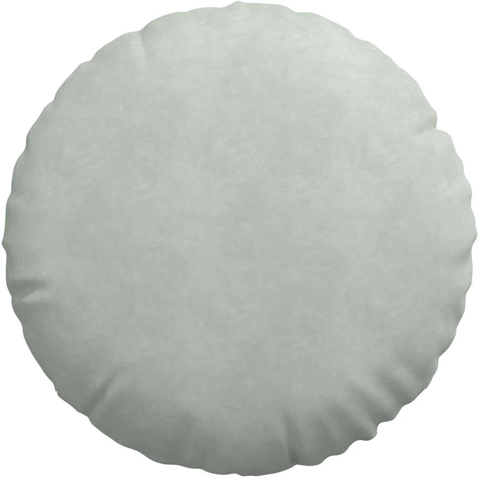 Sėdynių pagalvėlės 2 pcs Šviesiai pilka Ø 40 x 13 cm Aksomas